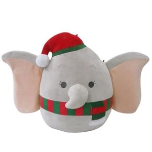 Squishmallow Disney Holiday Dumbo Plush